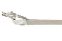 Middenstuk Home ESPRIT Zilverkleurig Aluminium 69 X 13 X 5 cm - thumbnail