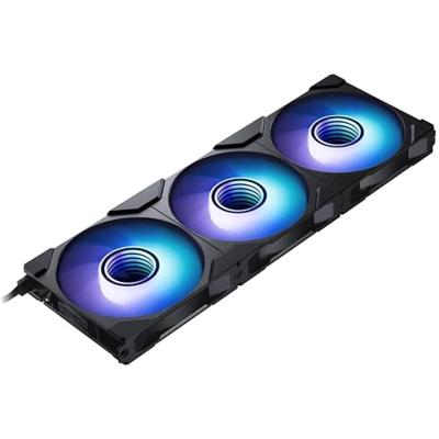 Phanteks PH-F120M25R_G2_DBK01_3P PC-ventilator Zwart (b x h x d) 120 x 25 x 120 m Phanteks PH-F120M25R_G2_DBK01_3P PC-ventilator Zwart (b x h x d) 120 x 25 x 120 m