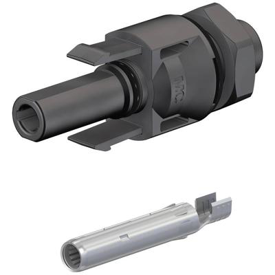 Stäubli 32.0078P0001-UR MC4 PV-ADBP4-S2/6 Zwart Inhoud: 1 stuk(s) Stäubli 32.0078P0001-UR MC4 PV-ADBP4-S2/6 Zwart Inhoud: 1 stuk(s)