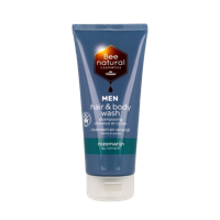 Traay Bee Honest Hair & body wash men rozemarijn 200 Milliliter - thumbnail