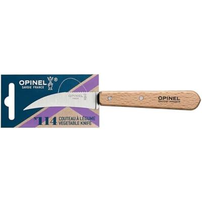 OPINEL - N.114 - Schilmes 7cm gebogen Naturel - thumbnail