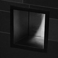 OUTLET Inbouw Reserverolhouder Wiesbaden Mat Zwart - thumbnail