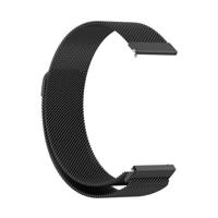 Garmin Forerunner 970 / 570 (47mm) / 255 - Milanese bandje - Zwart - thumbnail