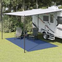 VidaXL Tenttapijt blauw 400 × 350 cm polyester - thumbnail