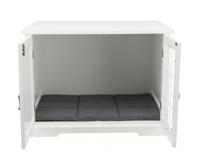 Trixie 39753 Home Kennel voor honden en katten, M: 73 × 53 × 53 cm, wit - thumbnail