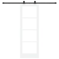 Schuifdeur met Bevestigingsmateriaal 'ORKDAL'Wit 73,5x211 cm - thumbnail