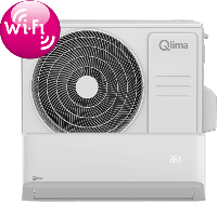 Qlima SC6153 split unit airco WiFi - voor ruimtes van 145 m3 + inbedrijfstelling door F-gas monteur - thumbnail