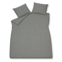 Vandyck flanel gotenburg grey Dekbedovertrek - thumbnail