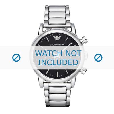 Horlogeband Armani AR1894 Roestvrij staal (RVS) Staal 22mm