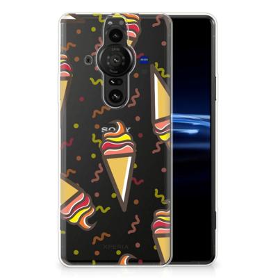 Sony Xperia Pro-I | Siliconen Case | Icecream Sony Xperia Pro-I | Siliconen Case | Icecream