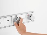 Hansgrohe RainSelect thermostaat afbouwdeel voor 4 functies, zwart/chroom - thumbnail