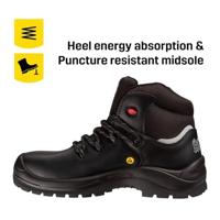 Safety Jogger ACDC X430 Veiligheidsschoen | Zwart/Zilver | Maat 45 - ACDC00450 - thumbnail