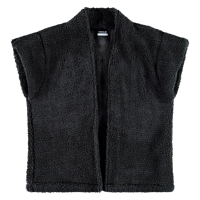 Vinrose Meisjes vest - Zwart - thumbnail