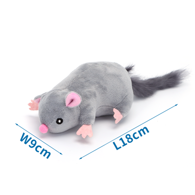 Nobleza Kattenspeelgoed - Grote muis met kattenkruid