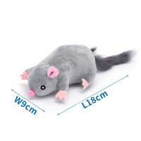 Nobleza Kattenspeelgoed - Grote muis met kattenkruid - thumbnail