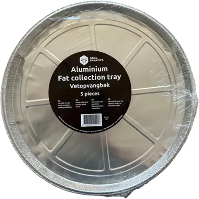 Grill Fanatics fat collection tray 5 st. Grill Fanatics fat collection tray 5 st.