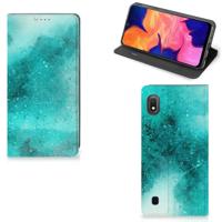 Bookcase Samsung Galaxy A10 Painting Blue - thumbnail