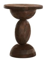 Light & Living Bijzettafel 'Mirto' Mangohout, 40cm, kleur Bruin - thumbnail