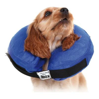 Kong - Wolkenhalsband, opblaasbare halsband, voor letsel, uitslag en na operaties, voor grote honden