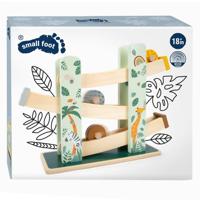 Small Foot - houten knikkerbaan safari, 4dlg. - thumbnail