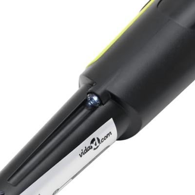 Pinpointer metaaldetector met LCD-scherm zwart en geel - thumbnail