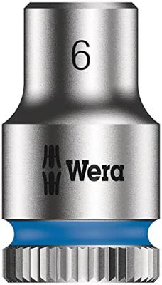 Wera 8790 HMA Zyklop Hand- en Machinedop met 1/4" Aandrijving, 6.0 mm - 1 stuk(s) - 05003505001