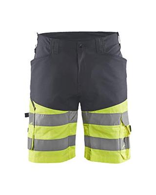 Blåkläder Short met stretch High-Vis 15411811 | Medium Grijs/High Vis Geel | Maat 62 - 7330509785799