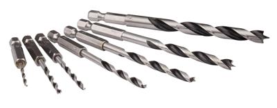 Makita D-62371 Houtspiraalborenset 7-delig 1/4''