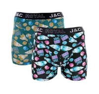 J&C heren boxer 2 pak 30063-XL - thumbnail