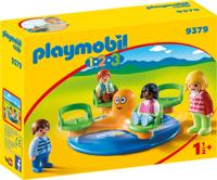 Playmobil 1.2.3 Children's Carousel - thumbnail
