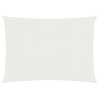 Zonnezeil 160 g/m 3,5x5 m HDPE wit - thumbnail