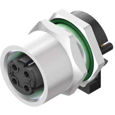 Weidmüller 2424230000 Sensor/actuator connector, niet geassembleerd M12 Aantal polen (sensoren): 4 Bus, inbouw 10 stuk(s)