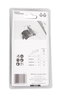 Makita Accessoires MAP001 Invalzaagb 32x60mm H&S - B-66329