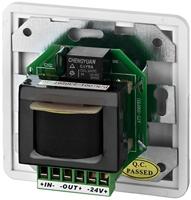 Monacor Wandmontage van kunststof, 36 W, RMS PA, inbouwvolume met 24 V noodrelais, sneeuwwit - thumbnail