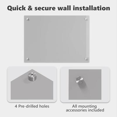 VidaXL Keuken spatscherm lichtgrijs 70 x 50 cm gehard glas