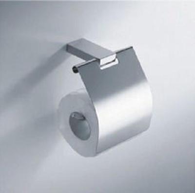 Eris toiletrolhouder met klep chroom Eris toiletrolhouder met klep chroom