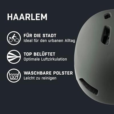 Olympic Sportswear Alpina sports urban helm haarlem 52-57 mat grijs