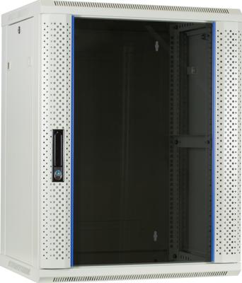 DSI 15U witte wandkast met glazen deur - DS6415W server rack