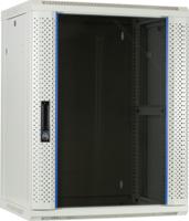 DSI 15U witte wandkast met glazen deur - DS6415W server rack - thumbnail