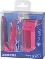 Comipack Nietmachine en perforator roze - thumbnail