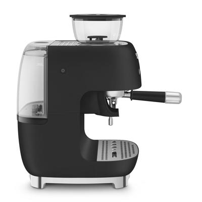 SMEG EGF03BLMEU Handmatige Espressomachine 50's Style - Mat Zwart SMEG EGF03BLMEU Handmatige Espressomachine 50's Style - Mat Zwart