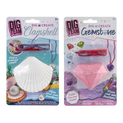 Grafix uitbikset edelsteen of schelp