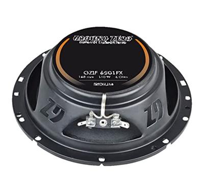 Ground Zero GZIF 6501FX - Autospeakers - 16,5cm (6,5 inch) - 2-weg Coaxiale Platte Speakerset - 70 Wrms Ground Zero GZIF 6501FX - Autospeakers - 16,5cm (6,5 inch) - 2-weg Coaxiale Platte Speakerset - 70 Wrms