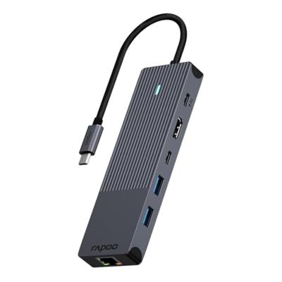 Rapoo USB-C Multiport Adapter, 6-in-1