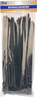 100 Tiewraps / bundelbanden 7,5x300mm zwart PA66 - thumbnail