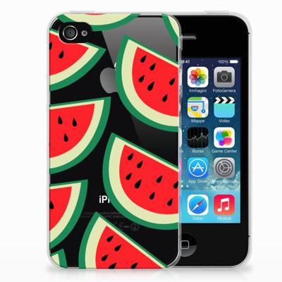 Apple iPhone 4 | 4s Siliconen Case Watermelons