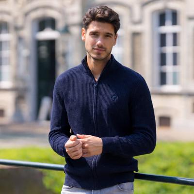 Heren Vest Vaals | Donkerblauw