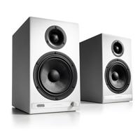 Audioengine HD6 Draadloze Luidsprekers met Bluetooth - 150W actieve boekenplankluidsprekers voor desktopmonitor en muzieksysteem voor thuis met aptX-HD Bluetooth (Wit, Paar) - thumbnail