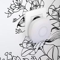 Chacon Draadloze deurbel set 100m plug-in batterijloos wit - 8415111 - thumbnail