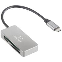 Renkforce RF-PCR-210 Externe geheugenkaartlezer USB-C 3.2 Gen 1 Zilver - thumbnail